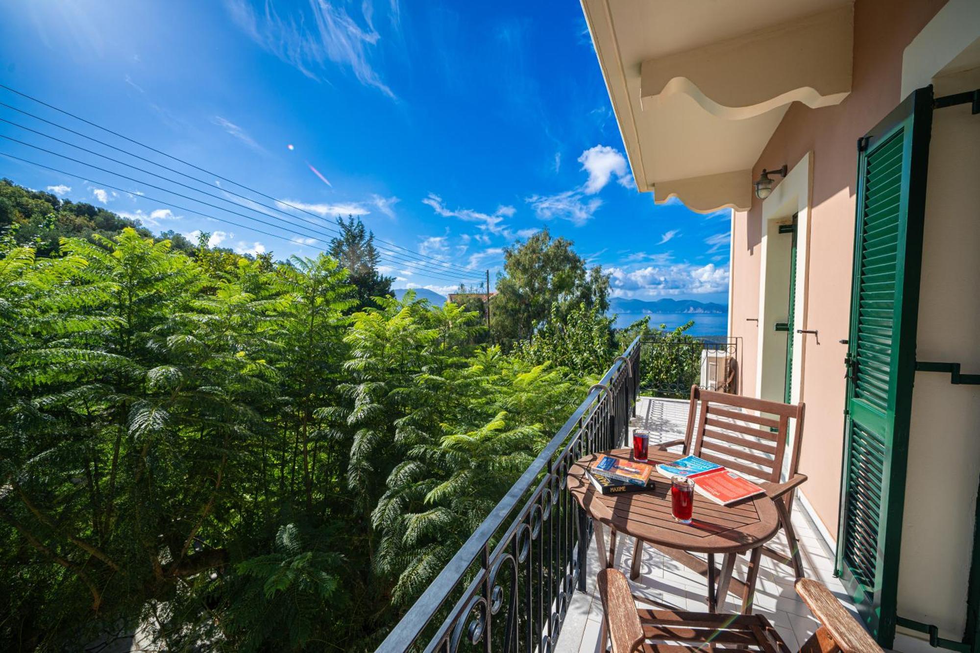 Ferienwohnung Panoramic Sunset Kothréas Exterior foto